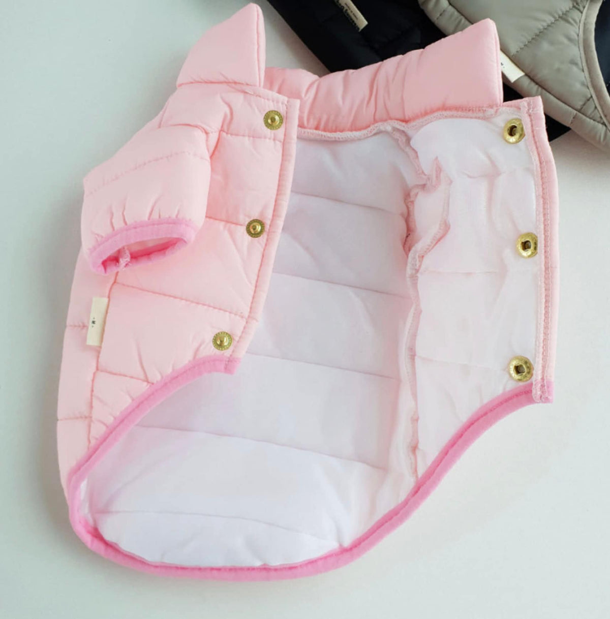 D-Ring Padded Jacket, S-2XL, Winter Jacket, Pet Clothing, Dog Jacket, Dog Fashion, Dog Apparel, Pet Clothing